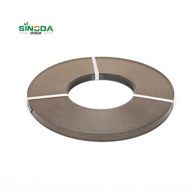 PVC Kenar Bantlama Bandı Ahşap Desenli Parlak